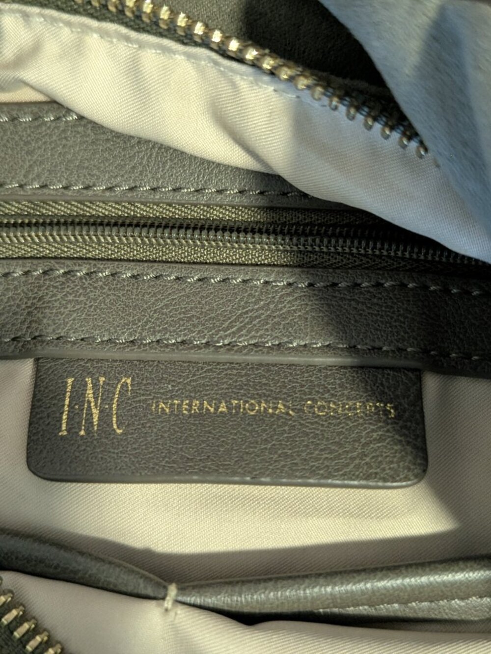 INC Green Faux Suede Hobo Handbag! - Picture 2 of 5